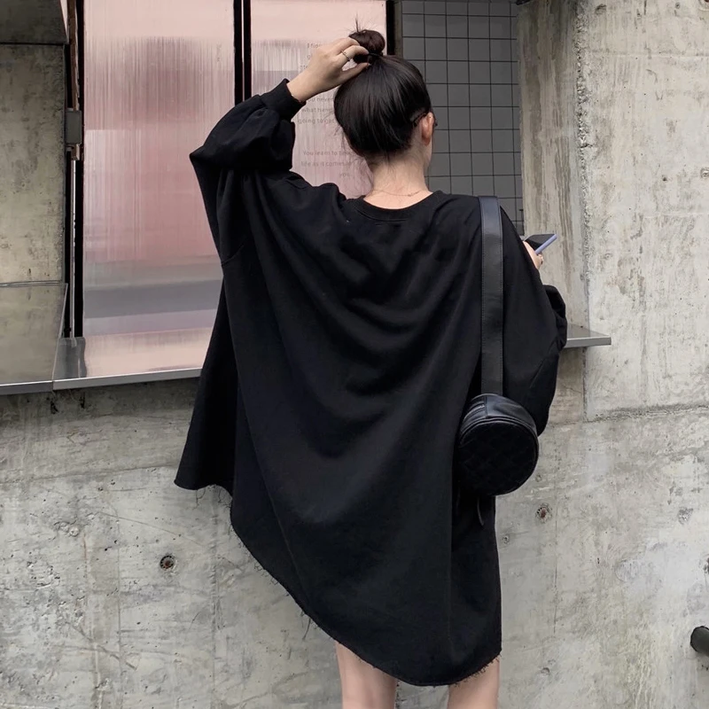 Women spring oversized long hoodie harajuku hip hop sweatshirt dress ladies vintage punk streetwear pullover
Women spring oversized long hoodie harajuku hip hop sweatshirt dress ladies vintage punk streetwear pullover