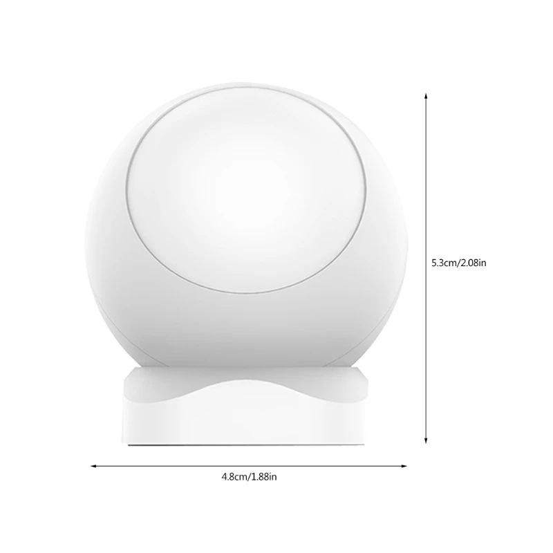 27RA Compatible for Tuya Zigbee Human Body Wireless Smart Movement Built-in Motion Sensor Detector Infrared Security Alarm
27RA Compatible for Tuya Zigbee Human Body Wireless Smart Movement Built-in Motion Sensor Detector Infrared Security Alarm