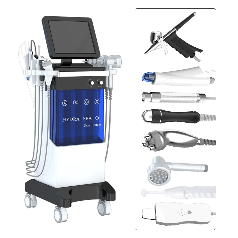 

Oxygen Inject Hydra Skin Peel PDT Skin Rejuvenation Facial Hydradermabrasion Skin Care RF Bio Face Lifting beauty Machine