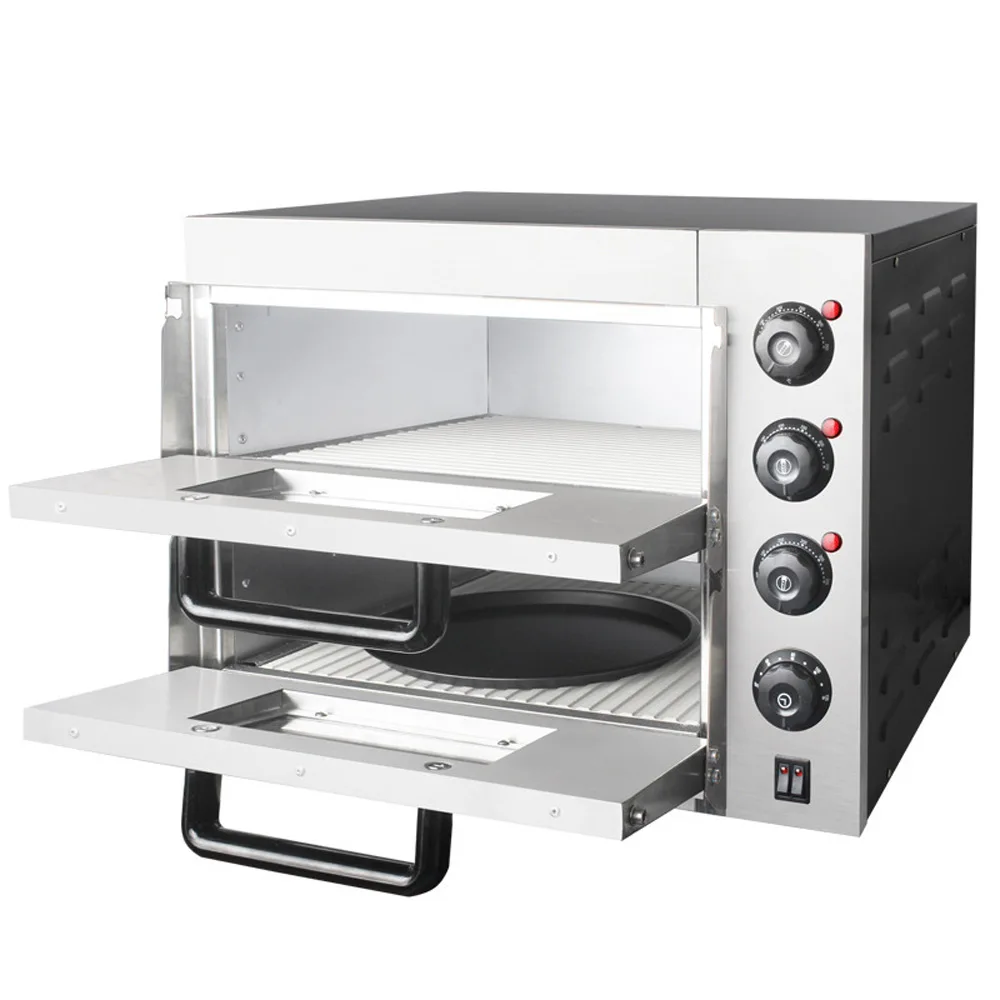 Electric Oven Double Layer Bread Pizza Tart Baking Oven Two Layers Horizontal Mechanical
Electric Oven Double Layer Bread Pizza Tart Baking Oven Two Layers Horizontal Mechanical