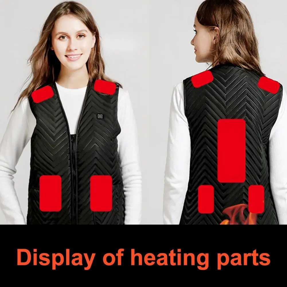 Useful Winter Waistcoat Sleeveless Fine Stitching V Neck Winter Heating Vest Heated Vest Winter Waistcoat
Useful Winter Waistcoat Sleeveless Fine Stitching V Neck Winter Heating Vest Heated Vest Winter Waistcoat