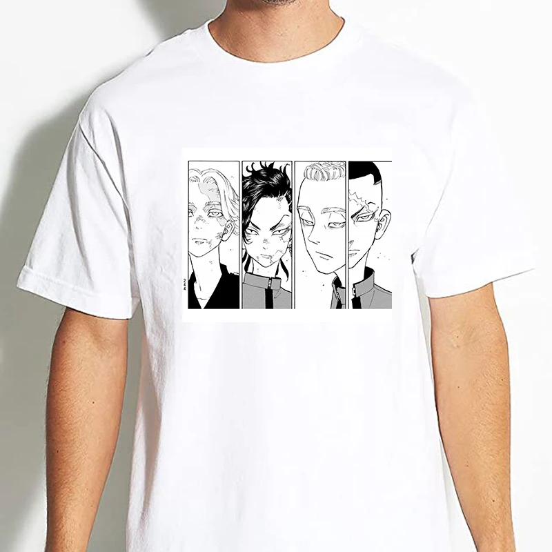 T-shirts With Short Sleeves Tokyo Avenger Male Clothes Man Summer T-shirt Anime Sleeve Fashion Men's Tshirt for White Mens Tee
T-shirts With Short Sleeves Tokyo Avenger Male Clothes Man Summer T-shirt Anime Sleeve Fashion Men's Tshirt for White Mens Tee