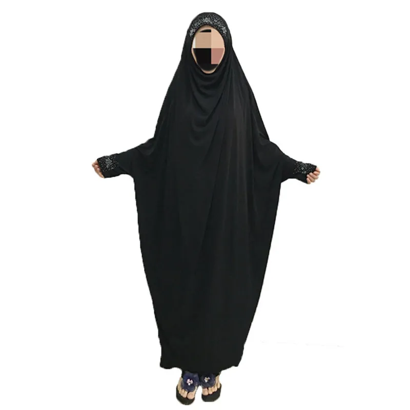 Женская молитвенная Одежда для девочек цельное Молитвенное платье абайя Jellaba