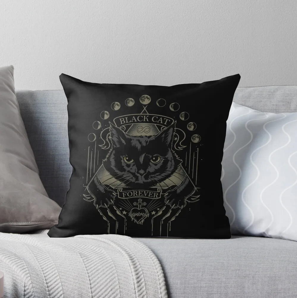 Black Cat Cult Throw Pillow Pillow Case Polyester Home Decora Pillowcases Throw Pillow Case kussensloop almohada poszewka
Black Cat Cult Throw Pillow Pillow Case Polyester Home Decora Pillowcases Throw Pillow Case kussensloop almohada poszewka