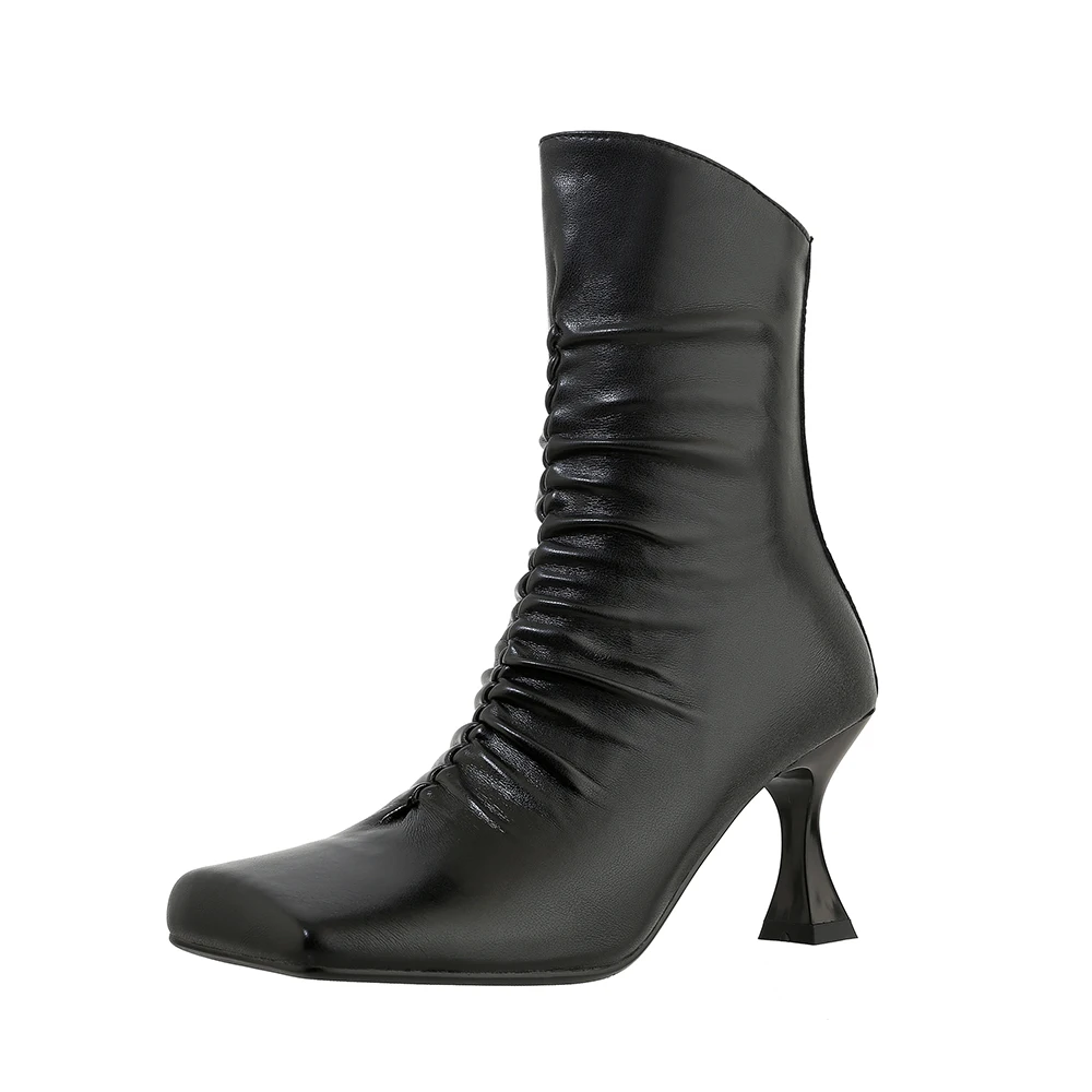 Winter for woman new fashion Consice New green white Square toe Brown Zipper Big size Stilettos heels Ankle boots 33-40
Winter for woman new fashion Consice New green white Square toe Brown Zipper Big size Stilettos heels Ankle boots 33-40