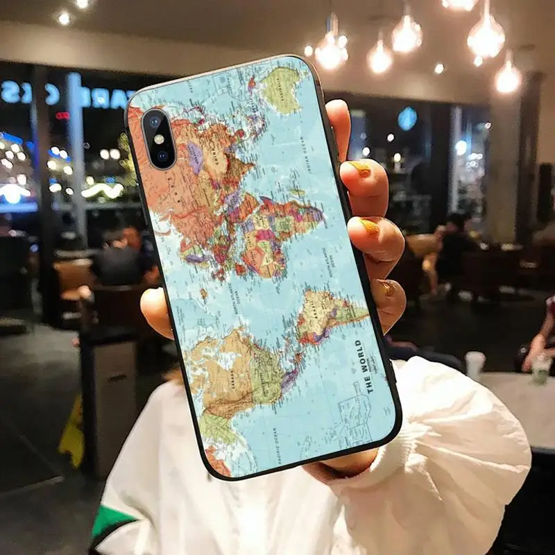 World map travel Phone Case for iPhone 11 12 mini pro XS MAX 8 7 6 6S Plus X 5S SE 2020 XR shell
World map travel Phone Case for iPhone 11 12 mini pro XS MAX 8 7 6 6S Plus X 5S SE 2020 XR shell