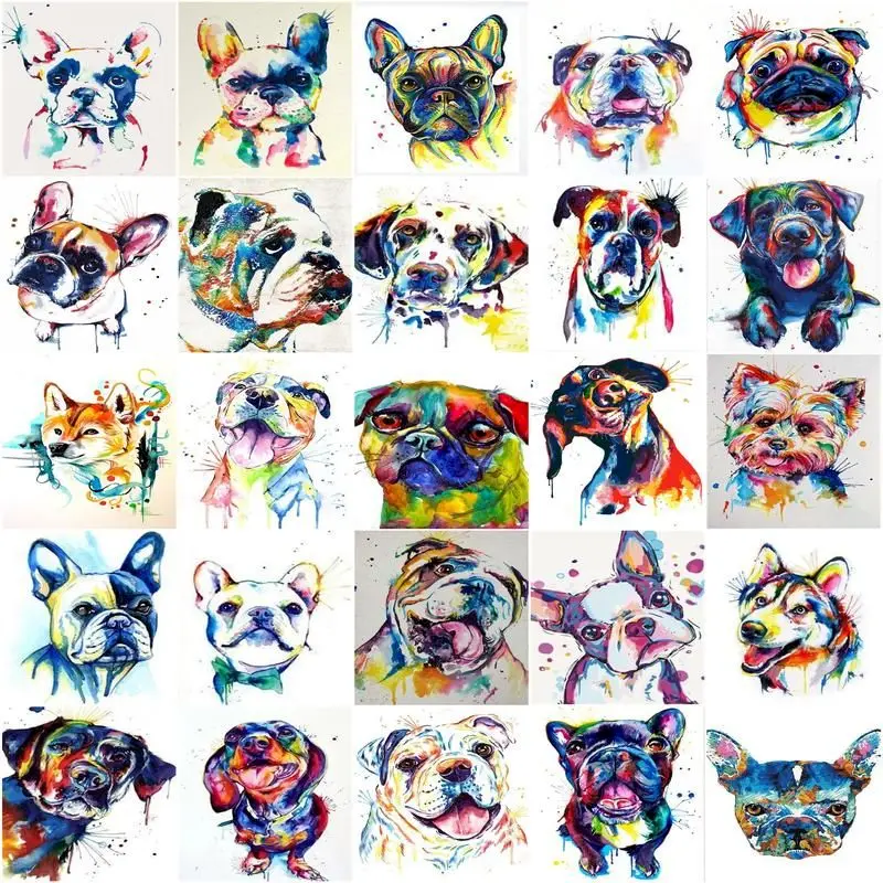 GATYZTORY DIY Pictures By Number Colour Decoration Dog Kits Hand Painted Picture Art Painting By Numbers Animal Drawing On Canva
GATYZTORY DIY Pictures By Number Colour Decoration Dog Kits Hand Painted Picture Art Painting By Numbers Animal Drawing On Canva