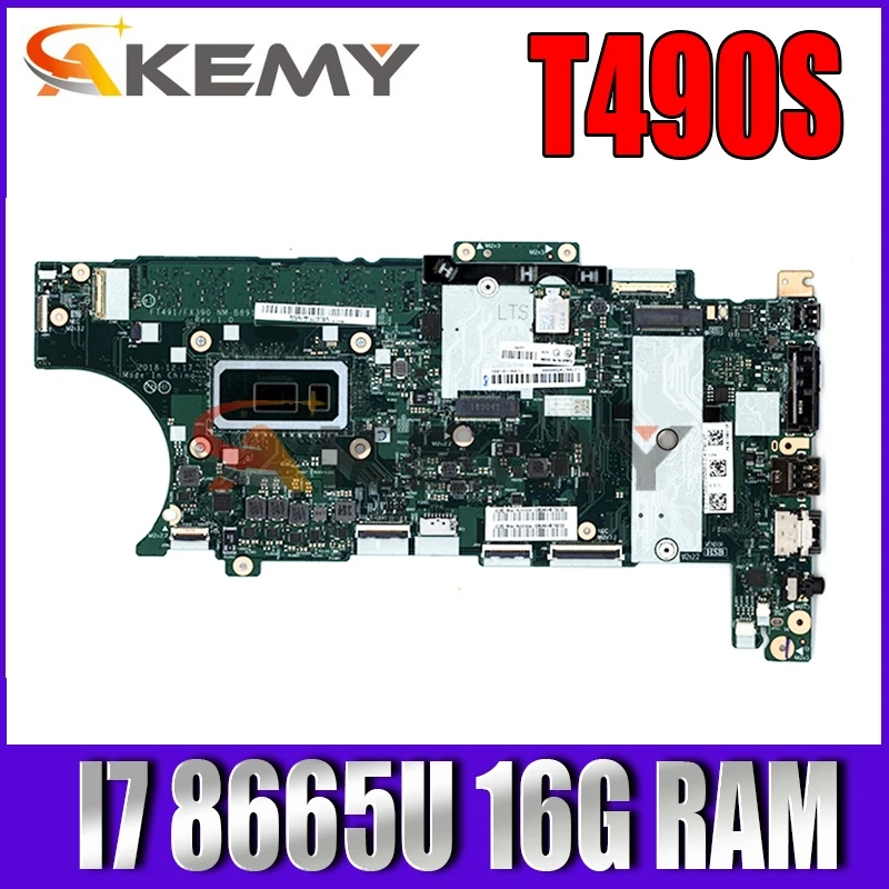Материнская плата для ноутбука Lenovo ThinkPad T490S X390, модель 01HX946 01HX951, процессор I7 8665U 16 Гб
Материнская плата для ноутбука Lenovo ThinkPad T490S X390, модель 01HX946 01HX951, процессор I7 8665U 16 Гб