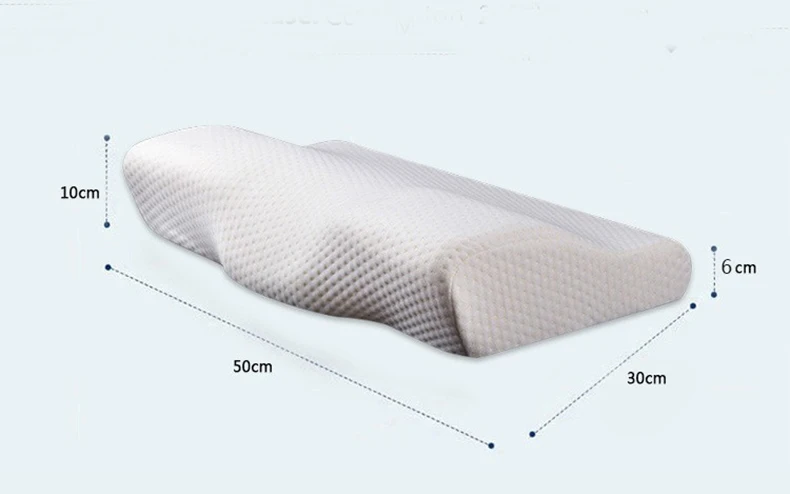 Memory Foam Bedding Pillow Neck Protection Slow Rebound Memory Foam Butterfly Shaped Pillow Health Cervical Neck Size In 50*30CM
Memory Foam Bedding Pillow Neck Protection Slow Rebound Memory Foam Butterfly Shaped Pillow Health Cervical Neck Size In 50*30CM