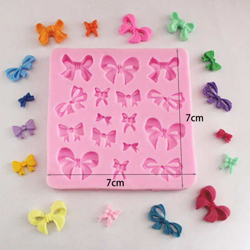 1pcs Bow-knot Silicone Fondant Molds Bow Sugar Craft DIY Cake Olds For Birthday Party Cake Cupcake Decoration
1pcs Bow-knot Silicone Fondant Molds Bow Sugar Craft DIY Cake Olds For Birthday Party Cake Cupcake Decoration