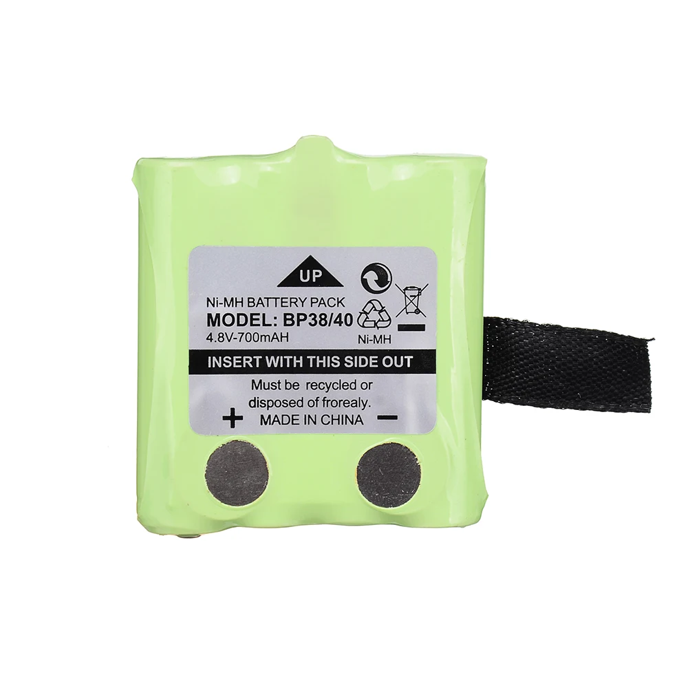 Перезаряжаемый Ni-MH аккумулятор 4 8 в 700 мАч для MOTOROLA TLKR T4 T5 T6 T7 T8 Series fs-en BP38/39/40 GMR FRS
