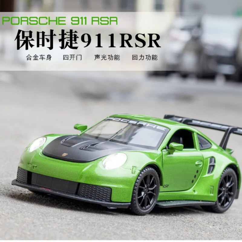 Nicce 1:32 Porsche 911 RSR Diecasts Toy Vehicles Car Model Alloy Boys Toys Cars Supercar Collectibles Kids Car Toy Gift
Nicce 1:32 Porsche 911 RSR Diecasts Toy Vehicles Car Model Alloy Boys Toys Cars Supercar Collectibles Kids Car Toy Gift