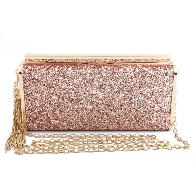 Glitter Shiny Evening Bags Ladies Hard Surface Box Bag Fashion Luxury Wedding Banquet Clutches Ladies Tassel Party Pouch Trendy
Glitter Shiny Evening Bags Ladies Hard Surface Box Bag Fashion Luxury Wedding Banquet Clutches Ladies Tassel Party Pouch Trendy