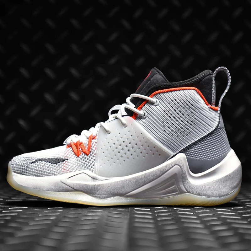 Man High-top Basketball Shoes Men's Light Basketball Sneakers Anti-skid Breathable Outdoor Sports Basketball Shoes Large Size
Man High-top Basketball Shoes Men's Light Basketball Sneakers Anti-skid Breathable Outdoor Sports Basketball Shoes Large Size