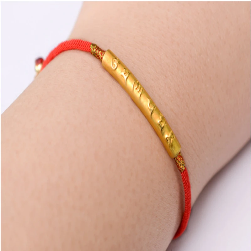 999 Sterling Silver Gold Color Handmade Bracelet Mother's Day Gift Red String Bracelets For Women For Lucky Jewelry
999 Sterling Silver Gold Color Handmade Bracelet Mother's Day Gift Red String Bracelets For Women For Lucky Jewelry