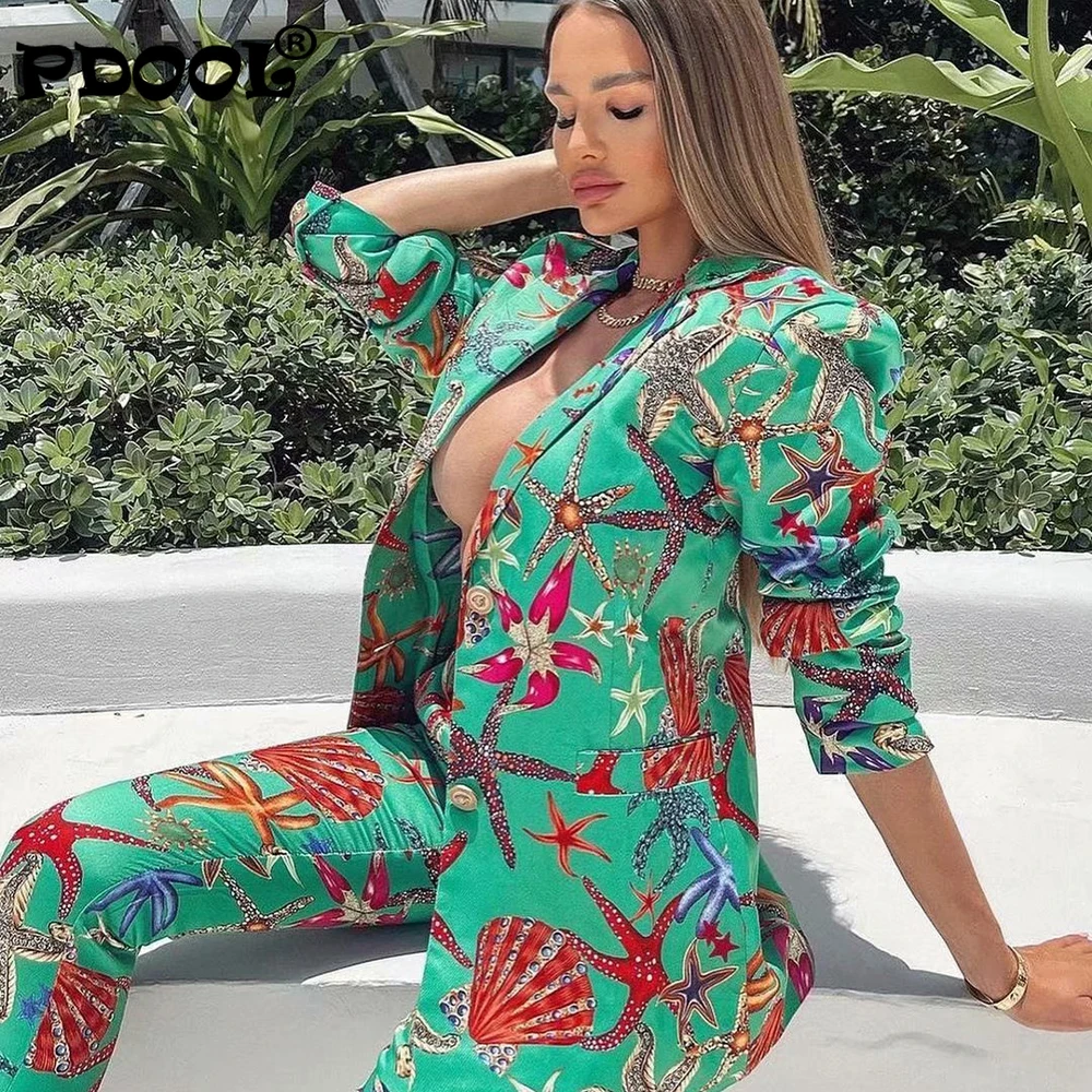 2021 Fashion Printed Blazer Women Casual Long Sleeves Metal Buttons Chic Lady Coat Female Outwear Femme Veste
2021 Fashion Printed Blazer Women Casual Long Sleeves Metal Buttons Chic Lady Coat Female Outwear Femme Veste