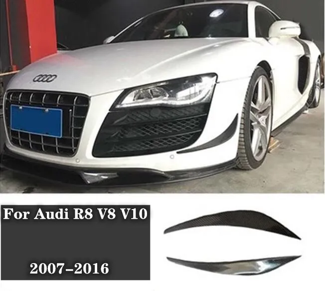 Fits For Audi R8 V8 V10 2007-2016 High Quality Carbon Fiber Bumper Front Lip +Wind Knife+Spoiler Protector
Fits For Audi R8 V8 V10 2007-2016 High Quality Carbon Fiber Bumper Front Lip +Wind Knife+Spoiler Protector