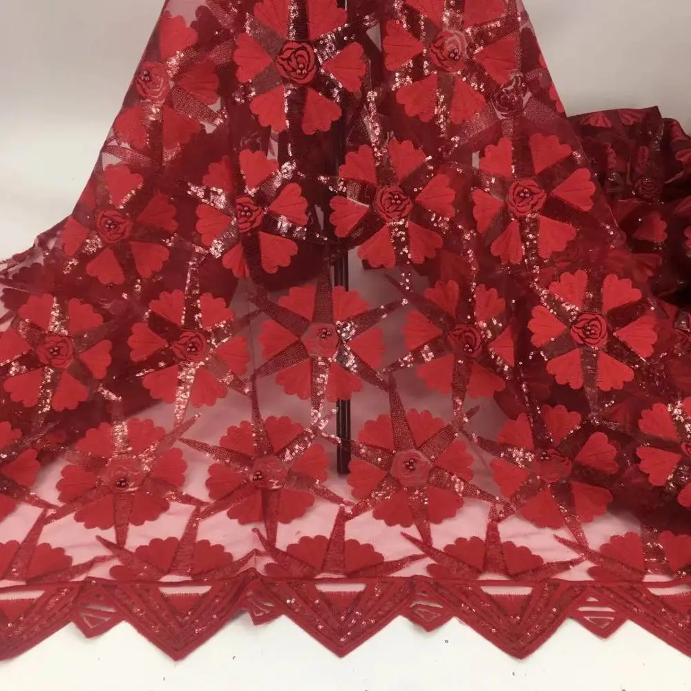 Burgundy 2020 High Quality Ankara African Sequin Lace Fabric Lace French Sequins Tulle Lace Nigerian Fabric For Wedding Material
Burgundy 2020 High Quality Ankara African Sequin Lace Fabric Lace French Sequins Tulle Lace Nigerian Fabric For Wedding Material