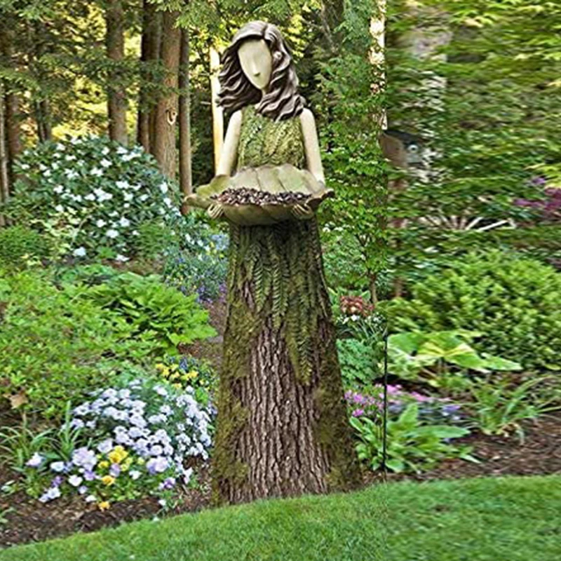 Sherwood Fern Fairy Statuary with Bird Feeder Resin Ornament Outdoor Garden Statue Super Cute L5
Sherwood Fern Fairy Statuary with Bird Feeder Resin Ornament Outdoor Garden Statue Super Cute L5