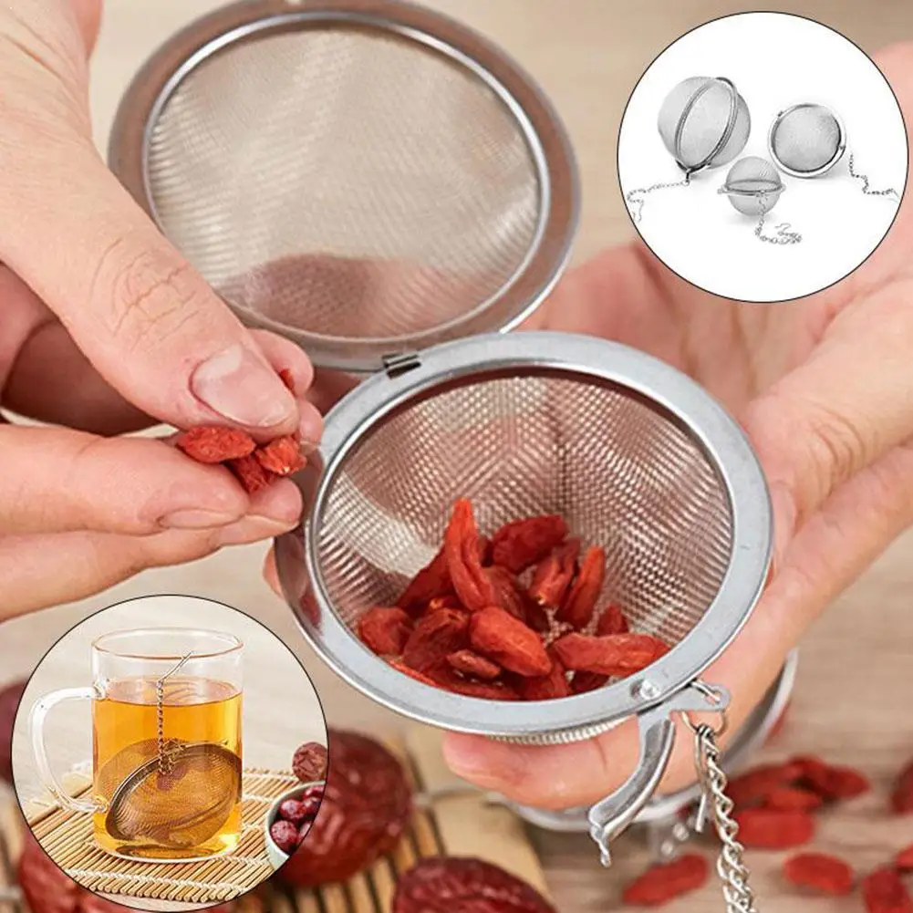 1pc Steel Tea Infuser Sphere Locking Spice Ball Tea Tools Filter Kitchen theezeef Strainers Tea Strainer Infuser T4D2
1pc Steel Tea Infuser Sphere Locking Spice Ball Tea Tools Filter Kitchen theezeef Strainers Tea Strainer Infuser T4D2
