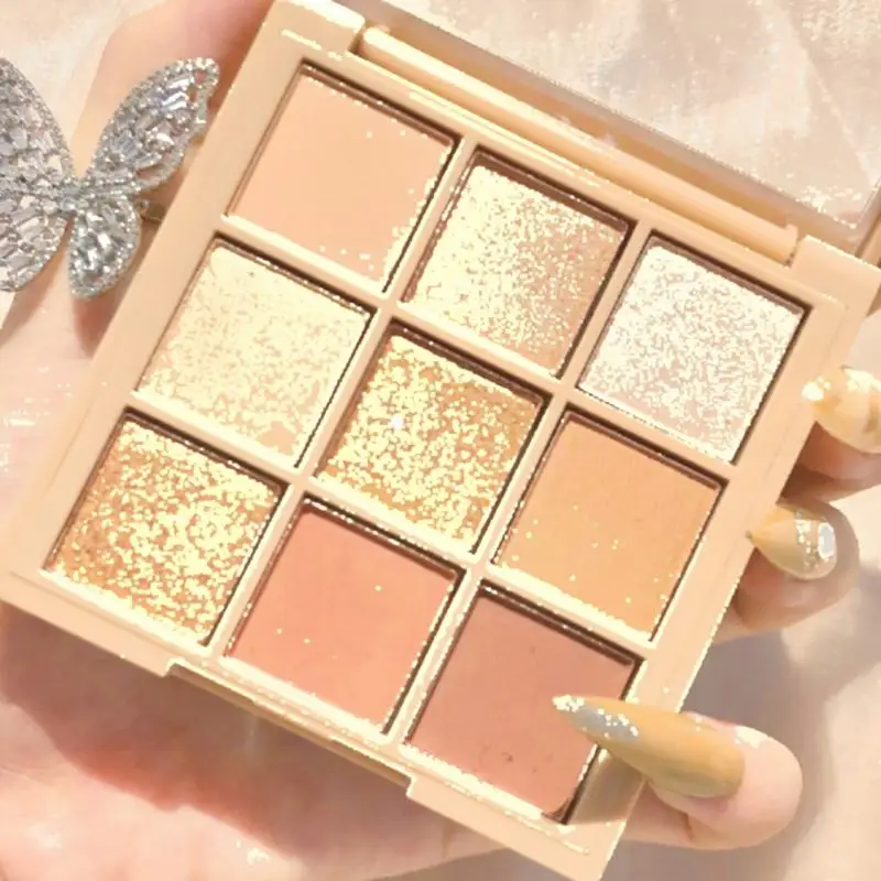 New 9 Colors Orange Tea Eyeshadow Palette Glitter Shimmer Charming Eye Shadow Winter Chestnut Eye Makeup Palette TSLM1
New 9 Colors Orange Tea Eyeshadow Palette Glitter Shimmer Charming Eye Shadow Winter Chestnut Eye Makeup Palette TSLM1