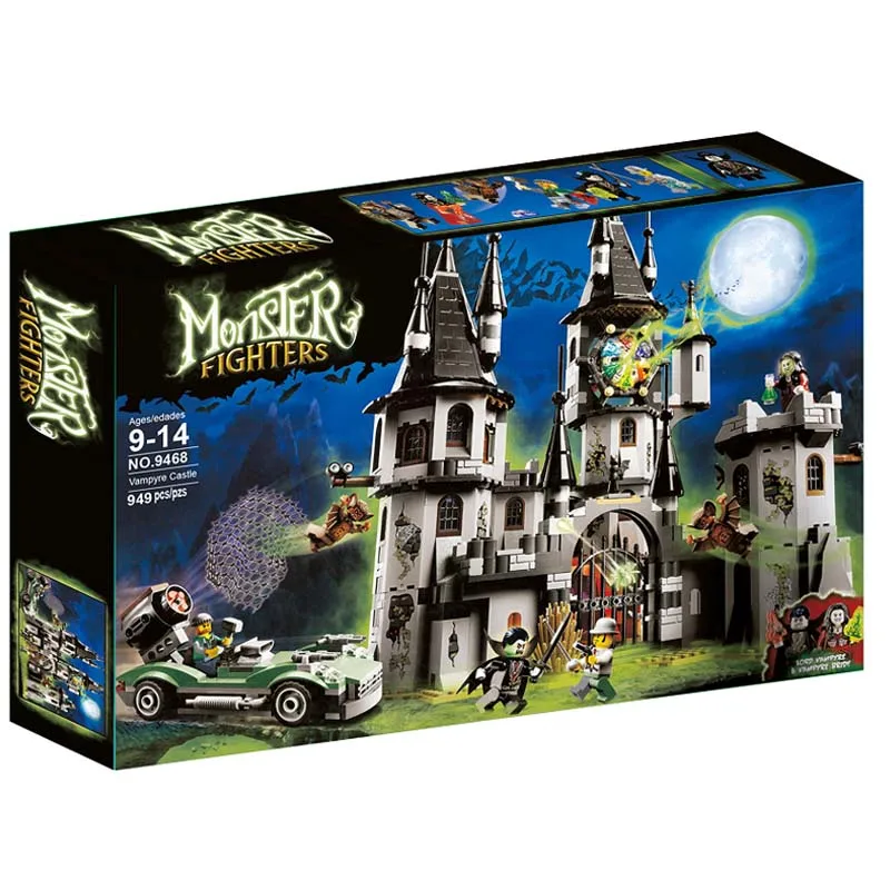 Monster Warrior Vampire Castle Children's Toys Assembled Building Blocks Bricks Boy Holiday Gift
Monster Warrior Vampire Castle Children's Toys Assembled Building Blocks Bricks Boy Holiday Gift