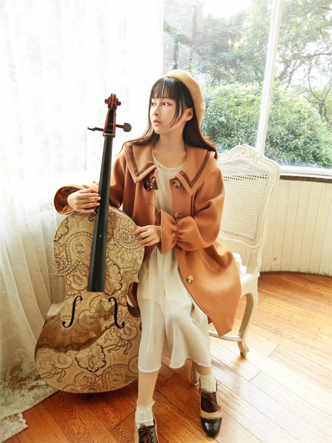 Женская куртка в стиле «Сладкая Лолита», куртка в стиле «Ретро» с бантом, топ в викторианском стиле, в стиле «кавайная девушка», Готическая куртка в стиле «Лолита», для осени и зимы
Женская куртка в стиле «Сладкая Лолита», куртка в стиле «Ретро» с бантом, топ в викторианском стиле, в стиле «кавайная девушка», Готическая куртка в стиле «Лолита», для осени и зимы