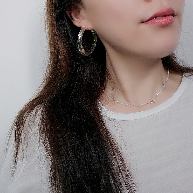 Fashion long transparent acrylic chain earrings for women dangle earring boucle d'oreille femme 2019 earings oorbellen jewelry
Fashion long transparent acrylic chain earrings for women dangle earring boucle d'oreille femme 2019 earings oorbellen jewelry