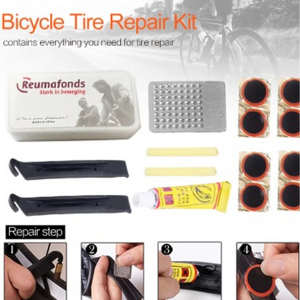 2Pcs Mountain Bike Bicycle Repair Tools Cycling Flat Tire Repair Rubber Patch Glue Lever Set Tire Fix Repair Kit Mender Ciclismo
2Pcs Mountain Bike Bicycle Repair Tools Cycling Flat Tire Repair Rubber Patch Glue Lever Set Tire Fix Repair Kit Mender Ciclismo