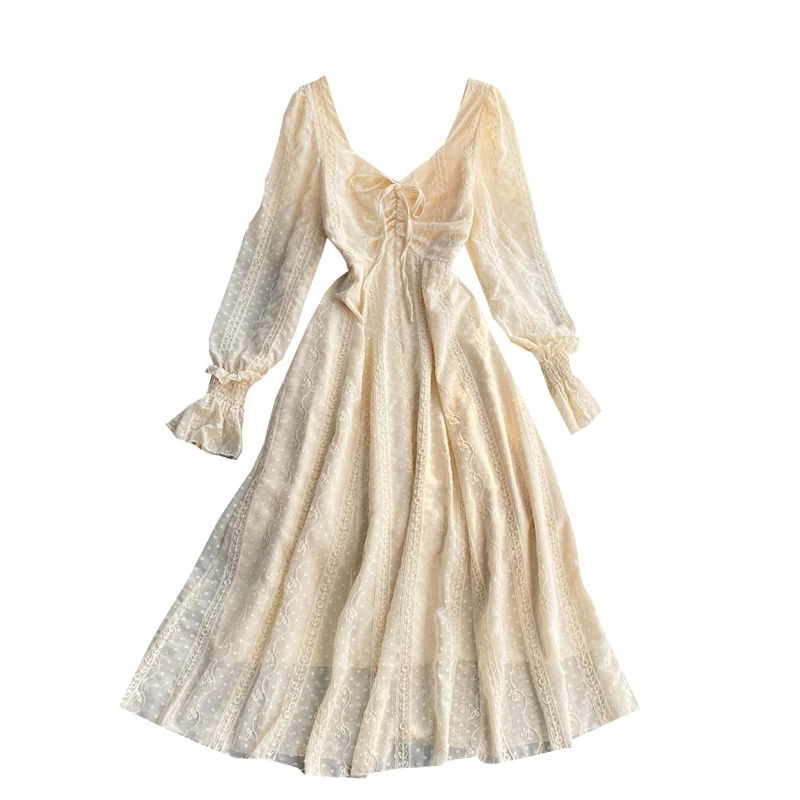 Spring 2021 new posed long super fairy's temperament is long sleeve accept waist v-neck backless chiffon dress
Spring 2021 new posed long super fairy's temperament is long sleeve accept waist v-neck backless chiffon dress