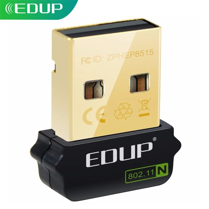 USB Сетевая карта EDUP 802.11n Ethernet адаптер для Raspberry Pi WiFi приемник 150 Мбит/с беспроводной
