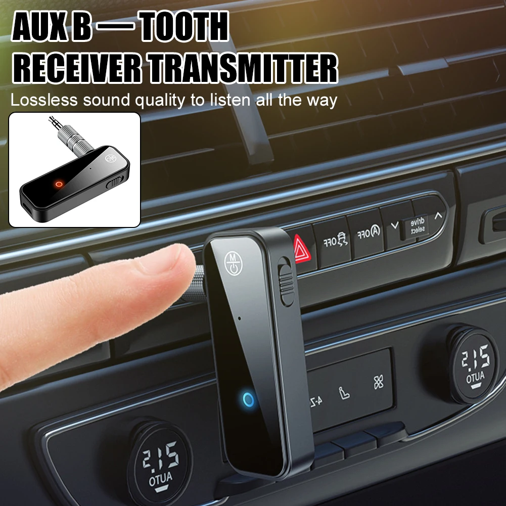 2 In 1 Bluetooth-Compatible Adapter Receiver Transmitter with 3.5mm AUX Jack Hands-free Audio Receiver for Car Speaker Headphone
2 In 1 Bluetooth-Compatible Adapter Receiver Transmitter with 3.5mm AUX Jack Hands-free Audio Receiver for Car Speaker Headphone