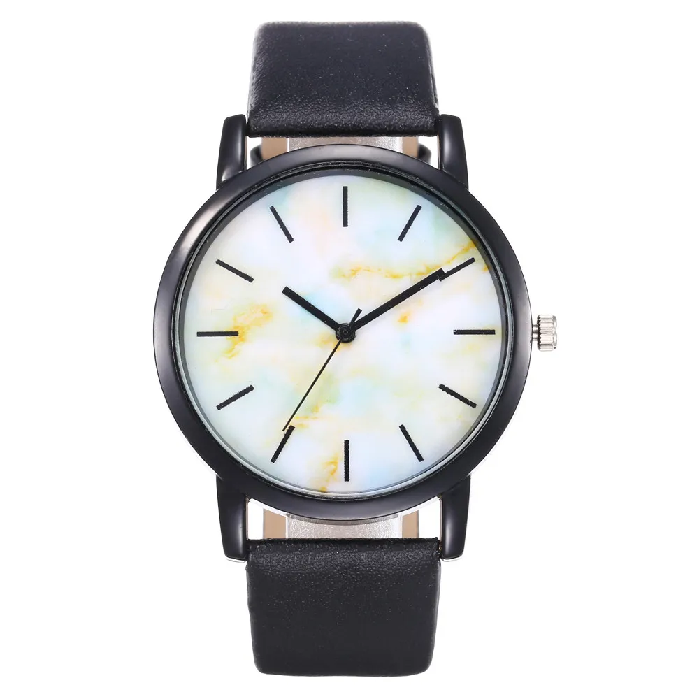 Fashion Women Watches Leather White And Black Band Creative Marble Watch Casual Women Quartz Watches Gift #SRN
Fashion Women Watches Leather White And Black Band Creative Marble Watch Casual Women Quartz Watches Gift #SRN