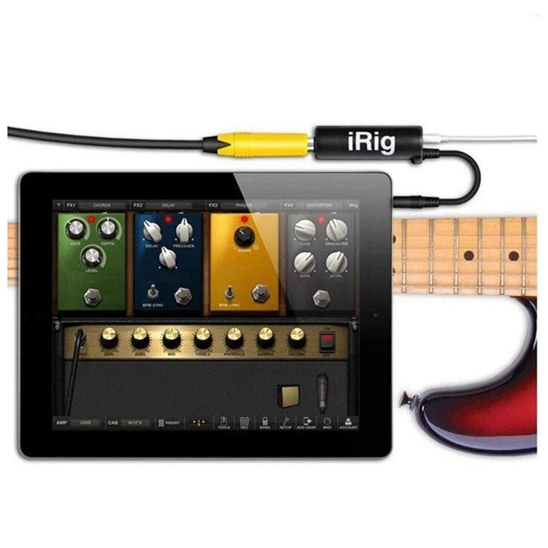 IRig Guitar Interface Converter Replacement Guitar for Phone / for Ipad New
IRig Guitar Interface Converter Replacement Guitar for Phone / for Ipad New