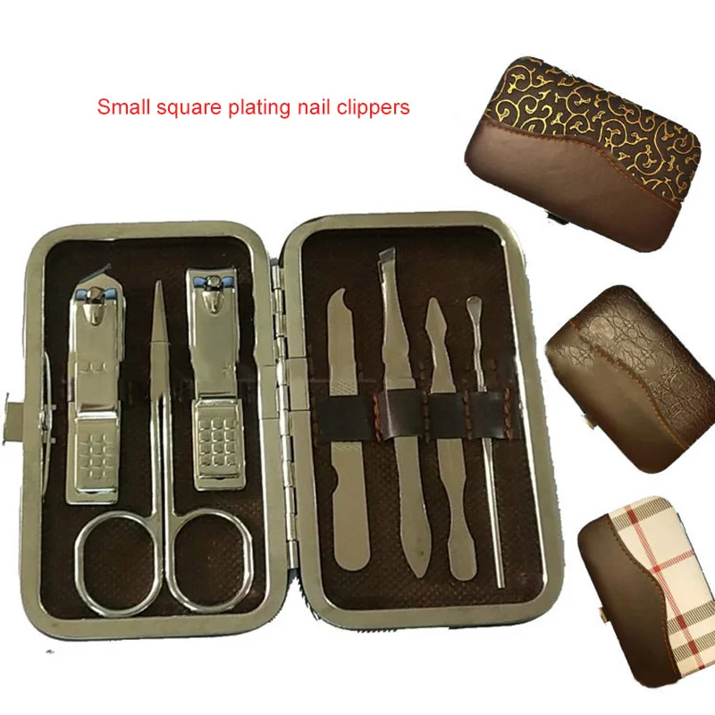 Nail Clippers 7Pcs Stainless Steel Nail Clippers Scissors Suit Set Kits Manicure Stainless Steel Black Nail Clippers Scissors
Nail Clippers 7Pcs Stainless Steel Nail Clippers Scissors Suit Set Kits Manicure Stainless Steel Black Nail Clippers Scissors