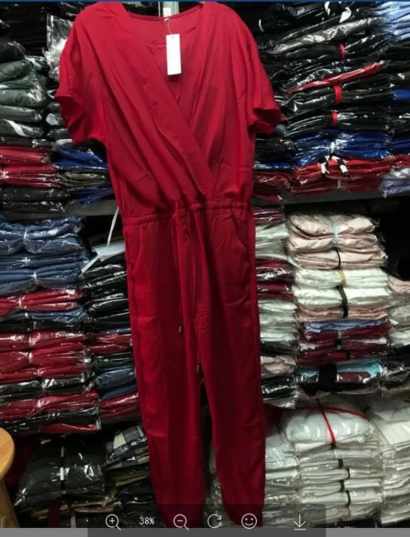 Mazefeng 2020 Women Jumpsuits Rompers Summer Casual Print V-neck Pocket Overalls Jumpsuit Short Sleeve Wide Leg Loose Jumpsuit
Mazefeng 2020 Women Jumpsuits Rompers Summer Casual Print V-neck Pocket Overalls Jumpsuit Short Sleeve Wide Leg Loose Jumpsuit