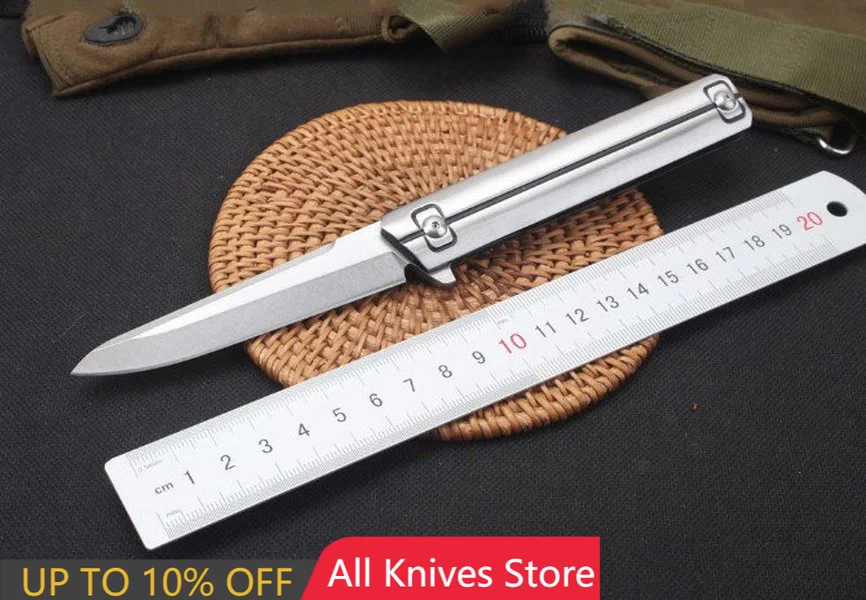 Quartermaster Ball Bearing Pocket Folding Knife D2 Blade Stainless Steel Handle Tactical Hunting Fishing EDC Survival Tool
Quartermaster Ball Bearing Pocket Folding Knife D2 Blade Stainless Steel Handle Tactical Hunting Fishing EDC Survival Tool