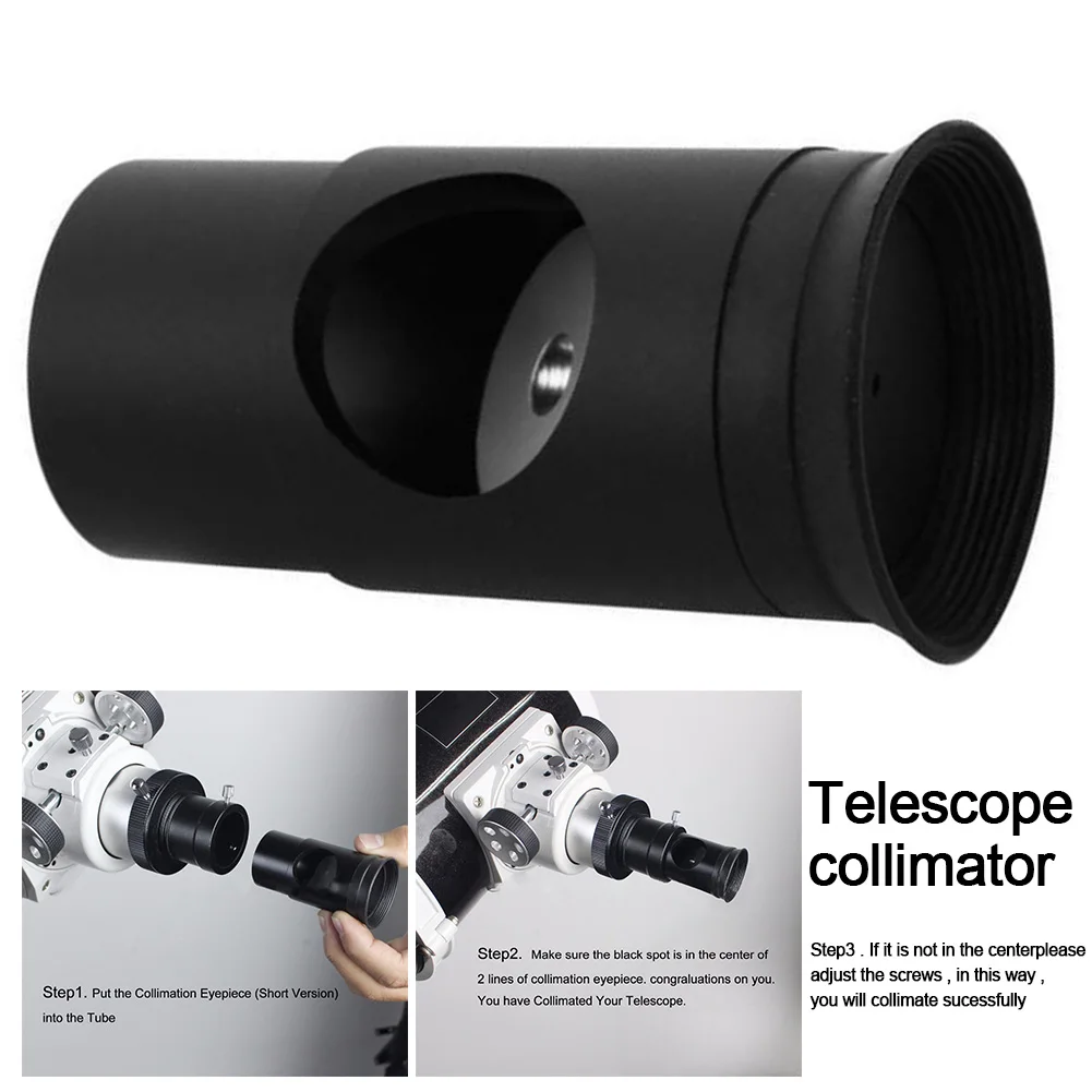 1.25 Inch Short High Accuracy Eyepiece Monoculaire Adjustable Optical Axis Calibrator Telescope Collimator Astronomical Observed
1.25 Inch Short High Accuracy Eyepiece Monoculaire Adjustable Optical Axis Calibrator Telescope Collimator Astronomical Observed