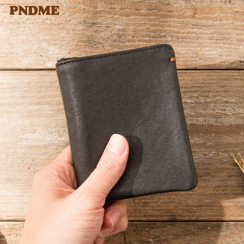 Повседневный короткий кошелек PNDME из натуральной кожи для мужчин и женщин, модный винтажный тонкий держатель для кредитных карт из мягкой в...
Повседневный короткий кошелек PNDME из натуральной кожи для мужчин и женщин, модный винтажный тонкий держатель для кредитных карт из мягкой в...
