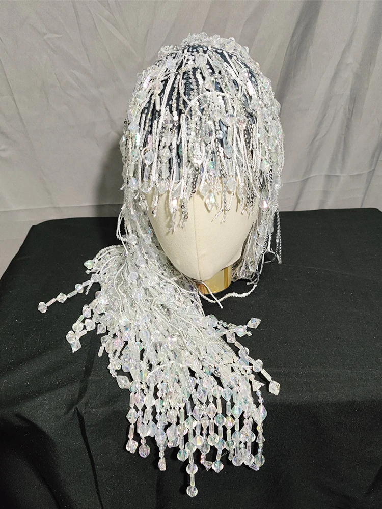 Модный парик Стразы для самостоятельного стиля, женский головной убор из длинных волос с кристаллами, головной убор для gogo, ночного клуба, вечевечерние, фиолетовый головной убор, танцор, женский
Модный парик Стразы для самостоятельного стиля, женский головной убор из длинных волос с кристаллами, головной убор для gogo, ночного клуба, вечевечерние, фиолетовый головной убор, танцор, женский