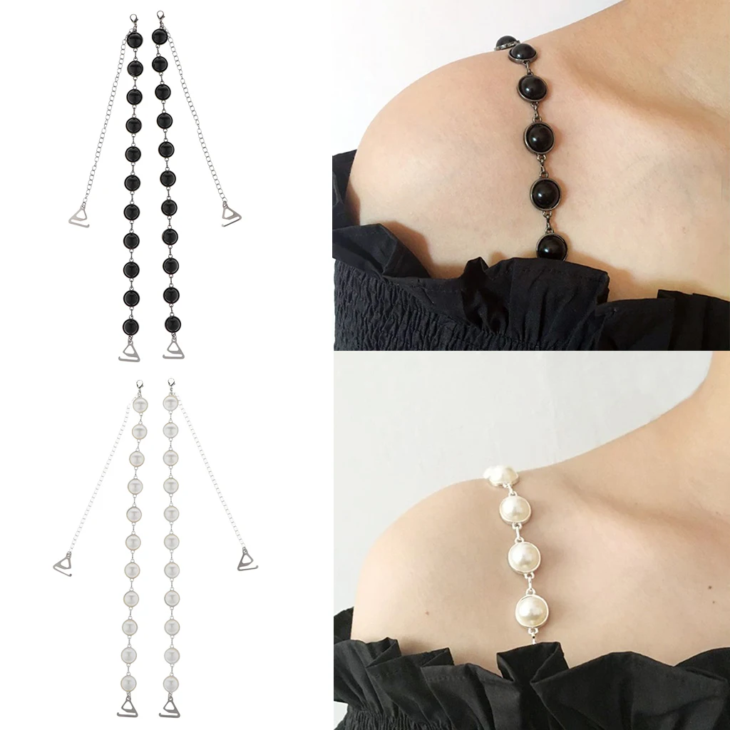 Womens Pearl Beads Bra Strap Adjustable Detachable Underwear Shoulder Bra Strap Bra Accessories
Womens Pearl Beads Bra Strap Adjustable Detachable Underwear Shoulder Bra Strap Bra Accessories