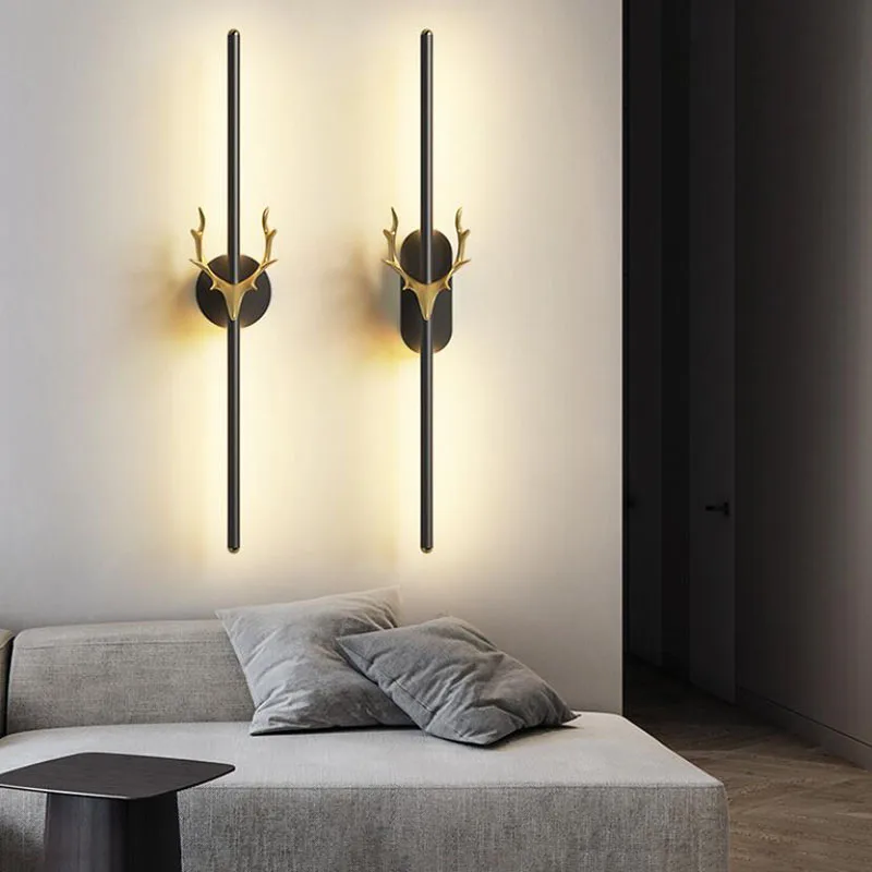 Modern simple Led Wall Lamp Long Strip Wall light 3 Color Dimming Bedroom Living Room Sofa background corridor Wall Lamp
Modern simple Led Wall Lamp Long Strip Wall light 3 Color Dimming Bedroom Living Room Sofa background corridor Wall Lamp