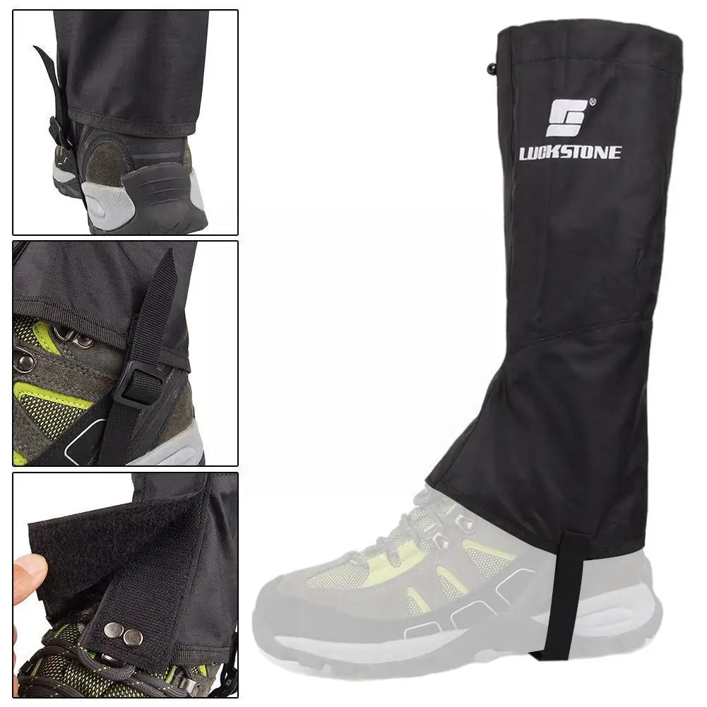 Unisex Waterproof Boot Gaitors 500D Oxford Cloth Leggings Skiing Nylon Cover Equipment Fabric Anti-Tear Fishing Hik Ou P2Y4
Unisex Waterproof Boot Gaitors 500D Oxford Cloth Leggings Skiing Nylon Cover Equipment Fabric Anti-Tear Fishing Hik Ou P2Y4