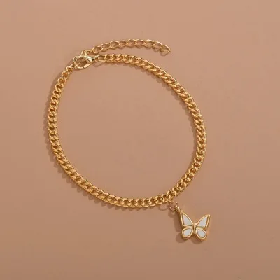 Temperament Butterfly Anklet Women Charm Diamond Full Cute Beach Anklet Jewelry Bracelet Accessories Gift
Temperament Butterfly Anklet Women Charm Diamond Full Cute Beach Anklet Jewelry Bracelet Accessories Gift