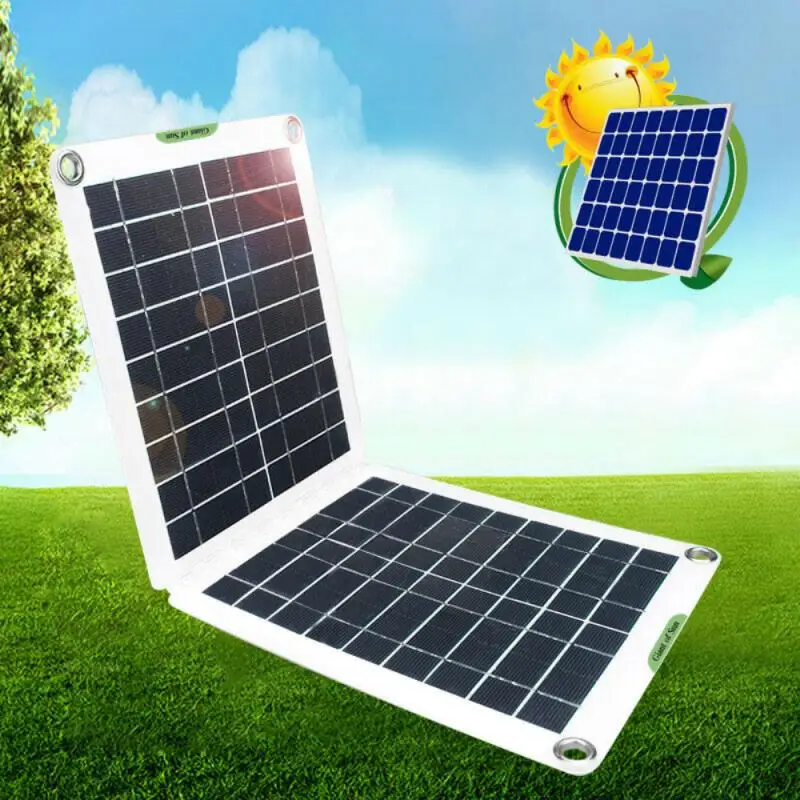 60W 6V 9V 12V 18V Панели солнечные комплект для Батарея зарядные устройства мобильных