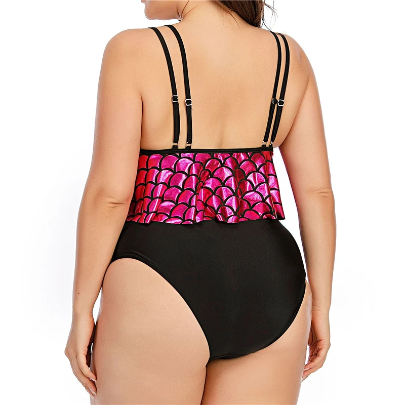 Plus Size 5XL High Waist Women Bikini Set 2021 Large Size Two Pieces Swimwear Swimsuit Printed Push Up Ruffle Beachwear Lady
Plus Size 5XL High Waist Women Bikini Set 2021 Large Size Two Pieces Swimwear Swimsuit Printed Push Up Ruffle Beachwear Lady