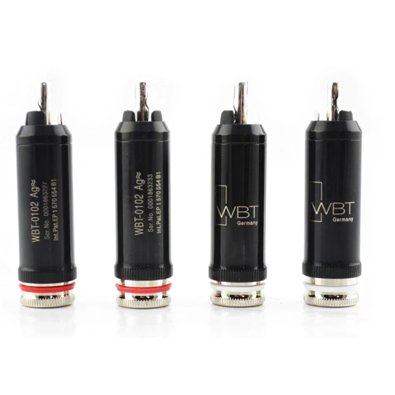 R1743 Hi-end WBT-0102Ag nextgen signature RCA набор штепсельных вилок из 2 частей Серебряная вилка hifi аудио RCA разъем
R1743 Hi-end WBT-0102Ag nextgen signature RCA набор штепсельных вилок из 2 частей Серебряная вилка hifi аудио RCA разъем