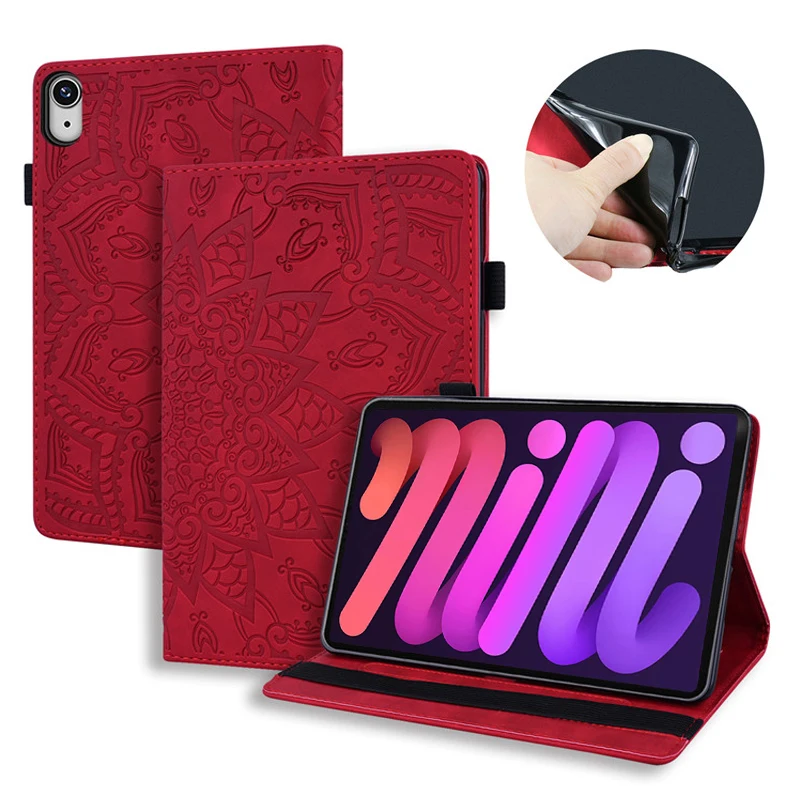 For iPad Mini 6 2021 Case Flower Embossed PU Leather Cover For Funda iPad Mini 6 Mini6 Cover For iPad Mini 2021 Case 8.3 inch
For iPad Mini 6 2021 Case Flower Embossed PU Leather Cover For Funda iPad Mini 6 Mini6 Cover For iPad Mini 2021 Case 8.3 inch