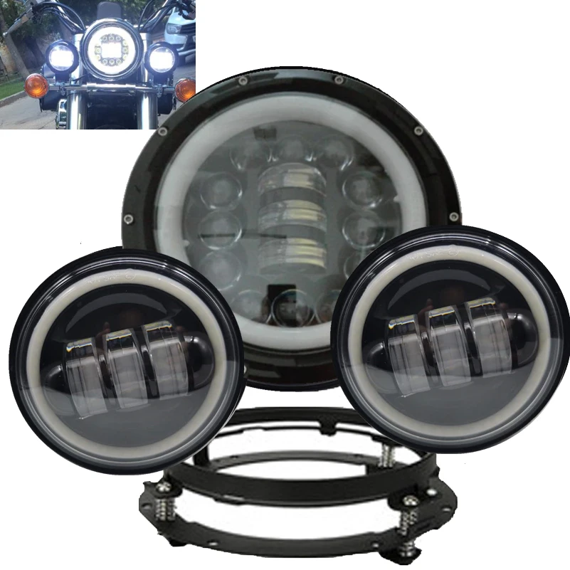 7-дюймовая хромированная светодиодная фара + 2x4-1/2 дюйма, вспомогательные Противотуманные фары для Мотоциклов Harley, мотоциклов, Yamaha V-star, индий...
7-дюймовая хромированная светодиодная фара + 2x4-1/2 дюйма, вспомогательные Противотуманные фары для Мотоциклов Harley, мотоциклов, Yamaha V-star, индий...