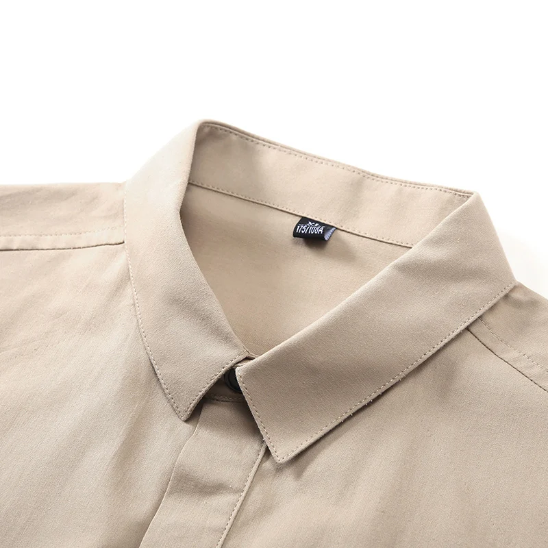 Men Casual Solid Color Shirt 2021 Summer New Trend Short Sleeve Commute Tops Business Harajuku Loose Male Clothes 100% Cotton
Men Casual Solid Color Shirt 2021 Summer New Trend Short Sleeve Commute Tops Business Harajuku Loose Male Clothes 100% Cotton